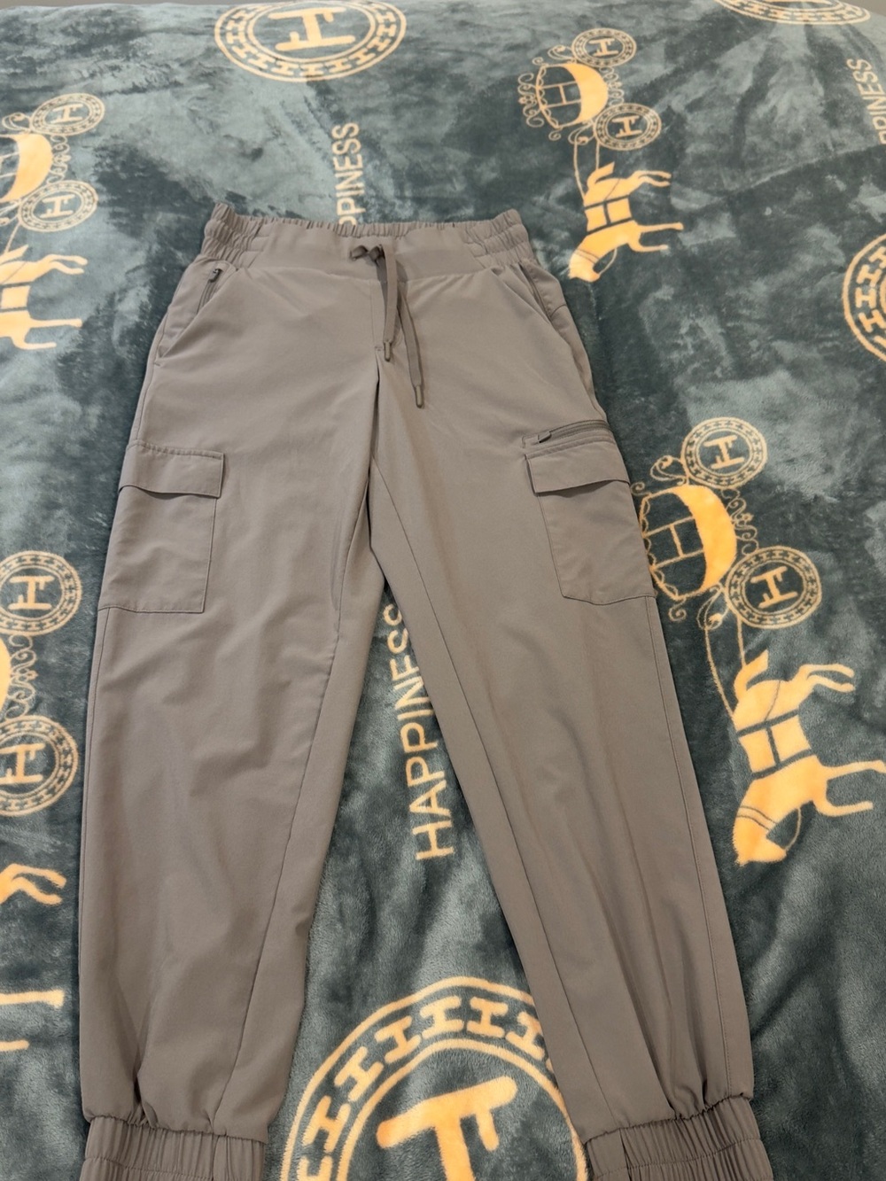 all in motion Gray Cargo Jogger Pants
